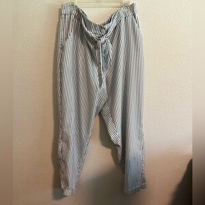 EVA Mendes Striped Pants Size XXL
